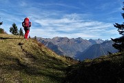 19 Splendida vista dal Forcolino di Torcola sulle Orobie brambane